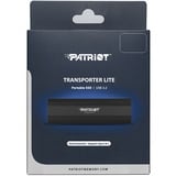 Patriot Transporter Lite SSD 500 GB, Externe SSD schwarz, USB-C 3.2 Gen 2 (10 Gbit/s)