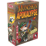 Pegasus Munchkin Apokalypse 1+2, Kartenspiel Basisspiel inkl. 1 Erweiterung