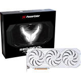 PowerColor Radeon RX 9070 XT Red Devil 16GB OC WHITE, Grafikkarte weiß, RDNA4, GDDR6, 3x DisplayPort, 1x HDMI 2.1