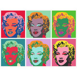 Ravensburger CreArt ART Collection Leinwand Edition - Marilyn Monroe (Andy Warhol), Malen 