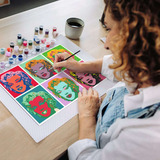 Ravensburger CreArt ART Collection Leinwand Edition - Marilyn Monroe (Andy Warhol), Malen 