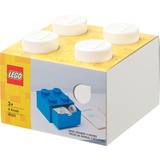 Room Copenhagen LEGO Schreibtischschublade 4            , Aufbewahrungsbox weiß, Noppen