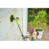 Ryobi ONE+ Akku-Reinigungsbürste R18TPS-120G, Ø 15cm, teleskopierbar, 18Volt grün/schwarz, Li-Ionen Akku 2,0Ah