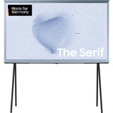 SAMSUNG The Serif GQ-50LS01BH, QLED-Fernseher 125 cm (50 Zoll), taubenblau/schwarz, UltraHD/4K, SmartTV, WLAN, Bluetooth, HDR10+