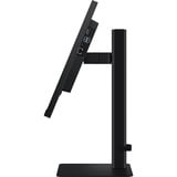SAMSUNG ViewFinity S24D604UAU, LED-Monitor 61 cm (24 Zoll), schwarz, QHD, IPS, Daisy Chain, KVM, DP, HDMI, USB-C, 100Hz Panel