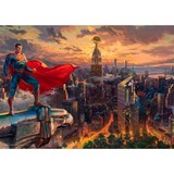 Schmidt Spiele Thomas Kinkade Studios: DC - Superman - Protector of Metropolis, Puzzle 1000 Teile