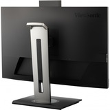 ViewSonic VG2756V-2K Videokonferenzmonitor, LED-Monitor 68.6 cm (27 Zoll), schwarz, QHD, IPS, Webcam, Mikrofon,  LED-Licht, USB-Hub, USB-C