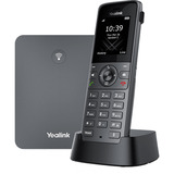 Yealink W73P, VoIP-Telefon schwarz, Basisstation mit Mobilteil