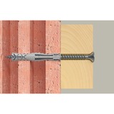 fischer Dübel SX Plus 6x50 K hellgrau, 10 Stück