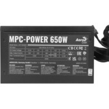 Aerocool MPC-POWER 650W, PC-Netzteil schwarz, 2x PCIe, 500 Watt