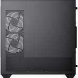 Aerocool P300D-G-BK-v1, Tower-Gehäuse schwarz, Tempered Glass x 2