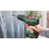 Bosch Akku-Bohrschrauber EasyDrill 18V-40 grün/schwarz, Li-Ionen Akku 2,0Ah, Koffer, POWER FOR ALL ALLIANCE