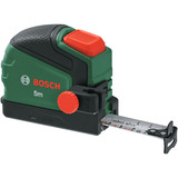 Bosch Heimwerken & Garten Maßband 5m + Bleistiftclip, Bandmaß grün/schwarz