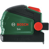 Bosch Heimwerken & Garten Maßband 5m + Bleistiftclip, Bandmaß grün/schwarz