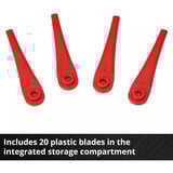 EINHELL Power X-Change Akku-Rasentrimmer GE-CT 18/25 Li - Solo, 18Volt rot/schwarz, ohne Akku und Ladegerät