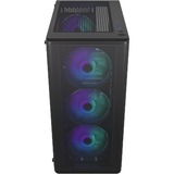 ENDORFY Ventum 200 ARGB, Tower-Gehäuse schwarz, Seitenteil aus Tempered Glass