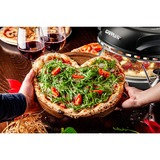 G3 Ferrari Delizia Pizzaofen G1000610 schwarz, 1.200 Watt, für Pizza Ø 31cm