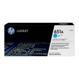HP Toner cyan 651A (CE341A) gelb
