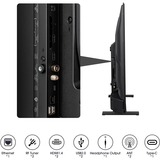 Hisense 40A5KQ, QLED-Fernseher 100 cm (40 Zoll), schwarz, FullHD, Triple Tuner, SmartTV