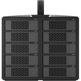 ICY BOX IB-3710-CU31, Laufwerksgehäuse schwarz