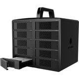 ICY BOX IB-3710-CU31, Laufwerksgehäuse schwarz