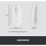 Logitech MK470 Slim Combo, Desktop-Set weiß, DE-Layout, Scherenmechanik