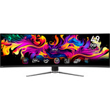MSI MPG 491CQPDE QD-OLED Generalüberholt, Gaming-Monitor 124.5 cm (49 Zoll), schwarz, DQHD, QD-OLED, Curved, Adaptive-Sync, 144Hz Panel