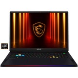 MSI Raider A18 HX A9WIG-080, Gaming-Notebook schwarz, AMD Ryzen 9 9955HX3D, NVIDIA GeForce RTX 5080, 64 GB DDR5, 2 TB (2 TB SSD), Windows 11 Home 64-Bit