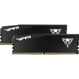 Patriot DIMM 32 GB DDR5-6400 (2x 16 GB) Dual-Kit, Arbeitsspeicher schwarz, VEU532G6436K, VIPER Elite 5 Ultra, INTEL XMP, AMD EXPO