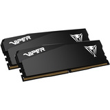 Patriot DIMM 32 GB DDR5-6400 (2x 16 GB) Dual-Kit, Arbeitsspeicher schwarz, VEU532G6436K, VIPER Elite 5 Ultra, INTEL XMP, AMD EXPO