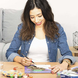 Ravensburger CreArt Star Wars - Meditierender Grogu, Malen 