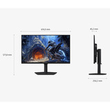 Samsung Odyssey S27HG402EU, Gaming-Monitor 68 cm (27 Zoll), schwarz, FullHD, Fast-IPS, HDMI, DP, Free Sync Premium, 300Hz Panel