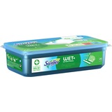 Swiffer Feuchte Bodentücher Wet+ antibakteriell, Nachfüllpackung, 20 Stück, Reinigungstücher weiß, für Swiffer Bodenwischer