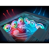 Thermaltake SWAFAN EX14 RGB PC Cooling Fan TT Premium Edition, Gehäuselüfter schwarz, 3er Pack, inkl. Controller, 140 mm