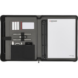 Wenger Venture , Tasche schwarz, Schreibmappe mit Reissverschluss