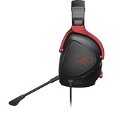 ASUS ROG Delta S Core, Gaming-Headset schwarz/rot, 3.5 mm Klinke