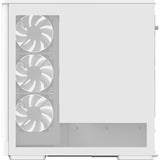 Aerocool P500A-WT-v1, Tower-Gehäuse weiß, Tempered Glass x 2