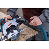 Bosch Akku-Handkreissäge GKS 18V-57-2 Professional blau/schwarz, 2x Li-Ion Akku ProCORE18V 5,5Ah, in L-BOXX