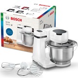 Bosch Home MUMS2EW00 Küchenmaschine weiß, 700 Watt, Serie 2