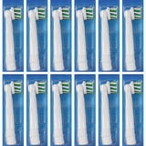 Braun Oral-B Pro CrossAction Aufsteckbürsten 12er weiß, Frustfreie Umverpackung