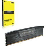 Corsair DIMM 64 GB DDR5-5200 (2x 32 GB) Dual-Kit, Arbeitsspeicher schwarz, CMK64GX5M2B5200C40, Vengeance, INTEL XMP