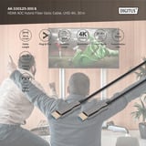 Digitus HDMI AOC Hybrid Glasfaserkabel, UHD 4K schwarz, 30 Meter