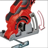 EINHELL Mini-Handkreissäge TC-CS 89 rot/schwarz, 600 Watt