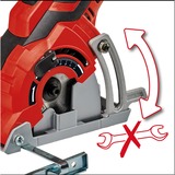 EINHELL Mini-Handkreissäge TC-CS 89 rot/schwarz, 600 Watt