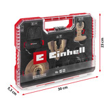 EINHELL Multitool-Set 10-teilig, in XL-PLUS-CASE, Schleifscheibe für Multifunktionswerkzeuge