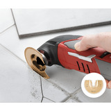 EINHELL Multitool-Set 10-teilig, in XL-PLUS-CASE, Schleifscheibe für Multifunktionswerkzeuge