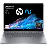 HP OmniBook Ultra 14-fd0094ng, Notebook silber, AMD Ryzen AI 9 365, AMD Radeon 880M, 16 GB LPDDR5X, 1 TB (1 TB SSD), Windows 11 Home 64-Bit