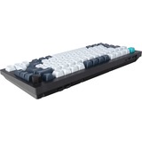 Keychron V1 Max, Gaming-Tastatur schwarz/blaugrau, DE-Layout, Gateron Jupiter Red, Hot-Swap, RGB