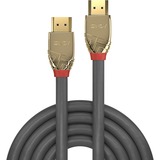 Lindy Ultra High Speed HDMI Kabel, Gold Line grau, 3 Meter