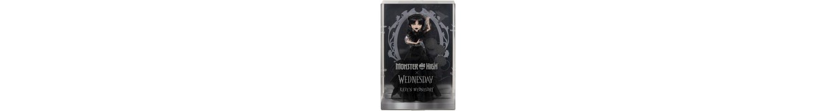 Mattel Monster High Wednesday - Rave'N Wednesday, Puppe 